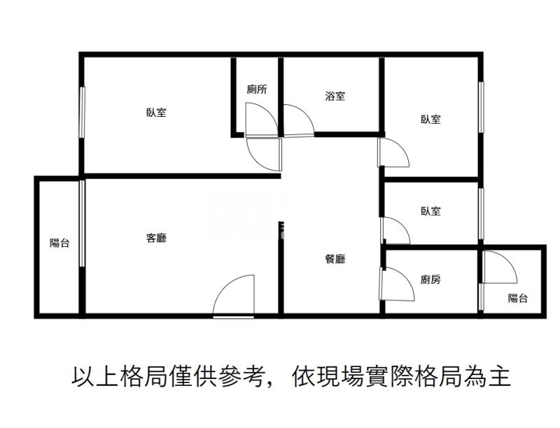 近中壢工業區大竹美三房房屋室內格局與周邊環境