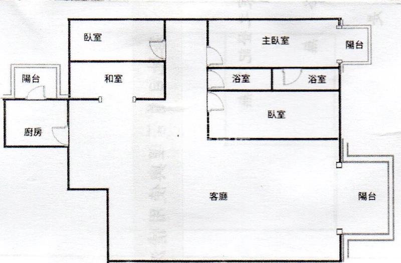 龍騰大地房屋室內格局與周邊環境