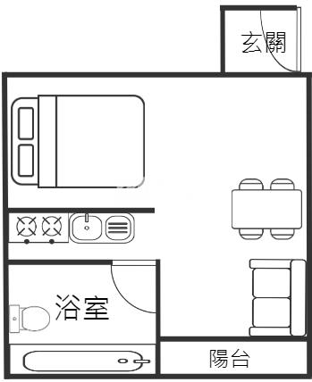 藝文特區未來捷運陽台大套房+平面車位房屋室內格局與周邊環境