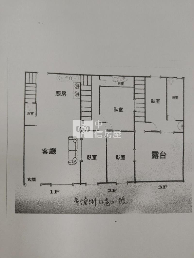 平鎮區華隆街全新整理透天房屋室內格局與周邊環境