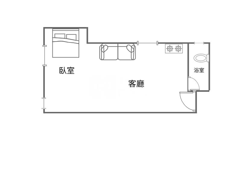 中壢火車站整新套房房屋室內格局與周邊環境