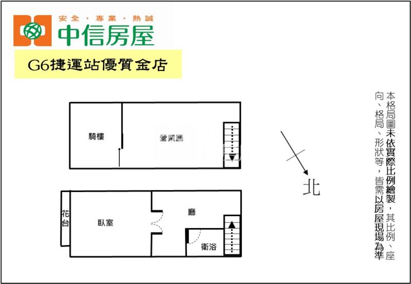 G6捷運站優質金店房屋室內格局與周邊環境