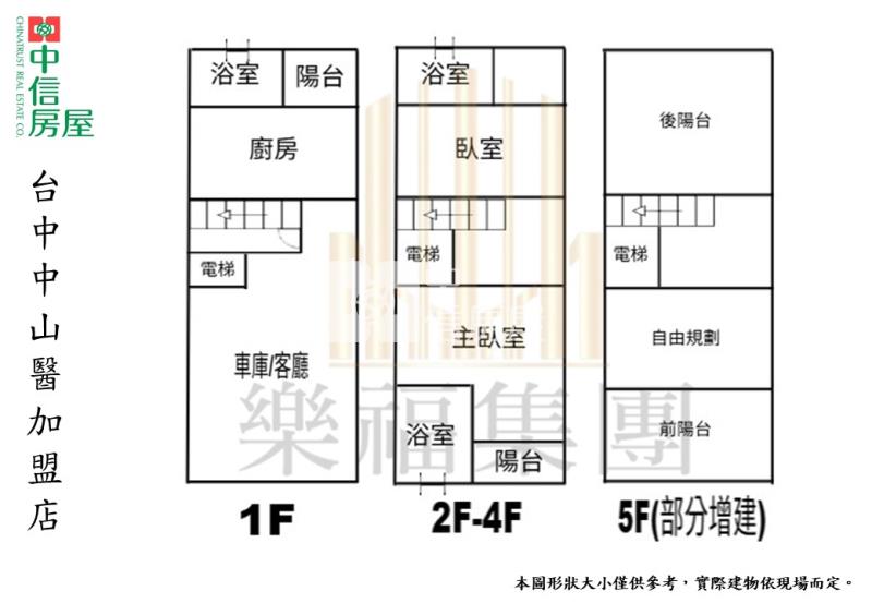 西區近南屯全新雙車臨路電梯別墅房屋室內格局與周邊環境