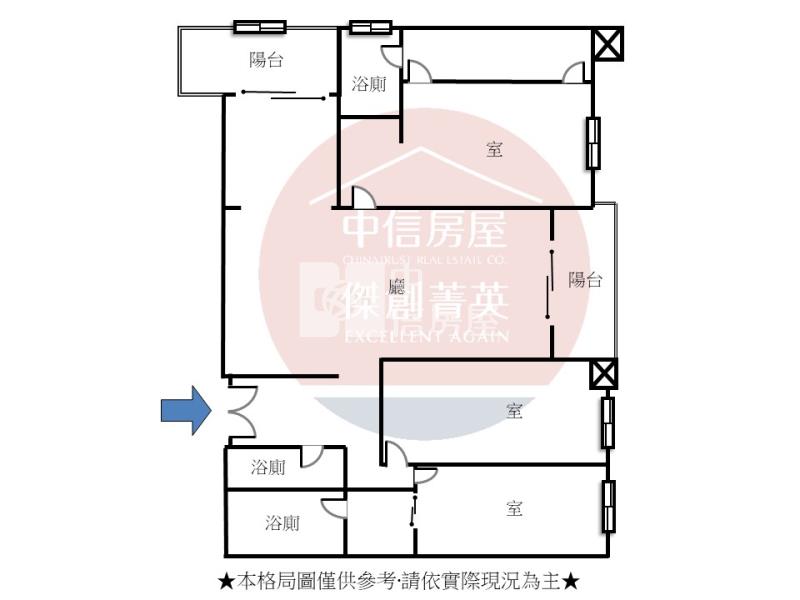 中悅 悅軒/藝文特區質感房屋室內格局與周邊環境
