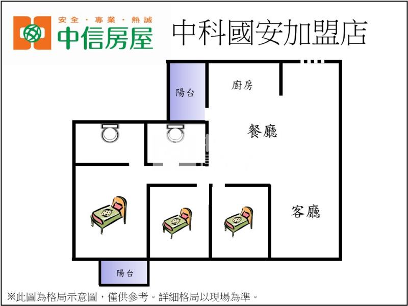 寶輝THE SPRINGS雙平車房屋室內格局與周邊環境