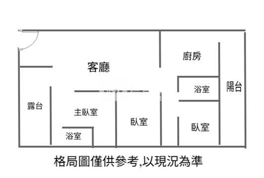 潮州火車站全新三房平車A房屋室內格局與周邊環境