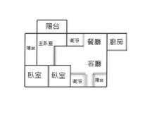 羅東火車站大坪數三面採光美寓房屋室內格局與周邊環境