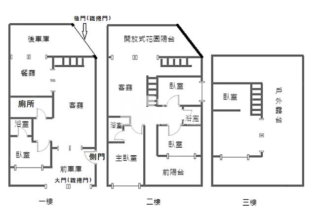 八德介壽路超大地坪雙拼透天-獨賣房屋室內格局與周邊環境