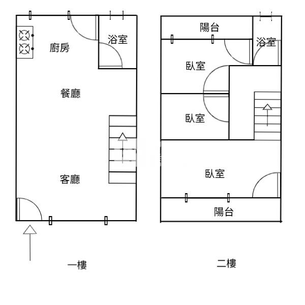 平鎮，山仔頂活巷整新透天房屋室內格局與周邊環境