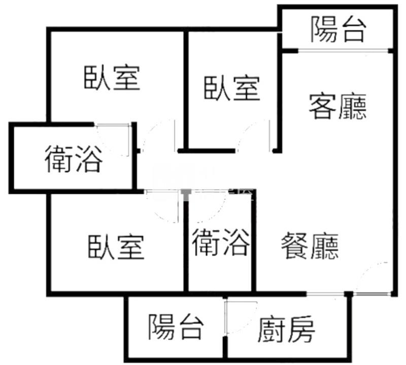 青埔A19青之上河裝潢三房車房屋室內格局與周邊環境