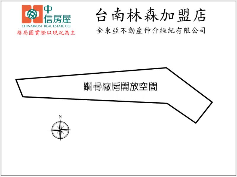 仁德中正路二段167坪廠房房屋室內格局與周邊環境