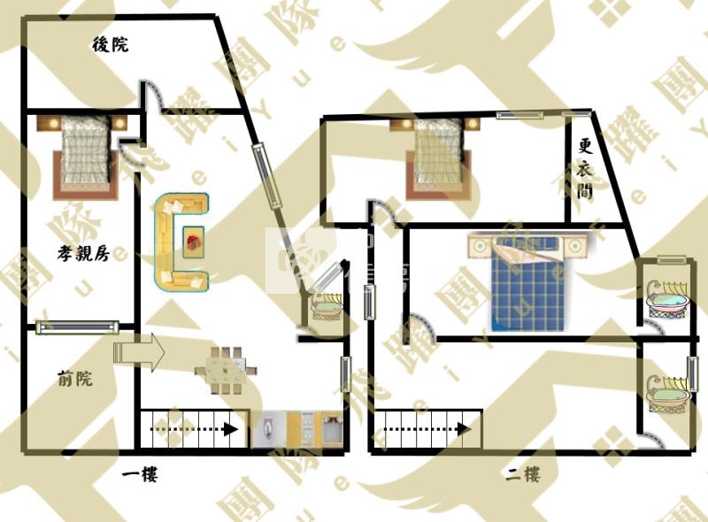 近埔心車站全新整理透天房屋室內格局與周邊環境