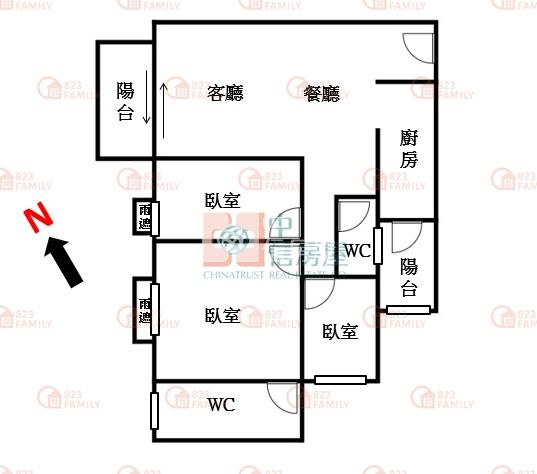 櫻花沐然精裝三房直達平車房屋室內格局與周邊環境