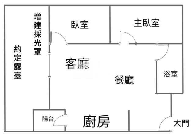 【神馬】新潤國都苑精美裝潢露臺戶兩房車房屋室內格局與周邊環境