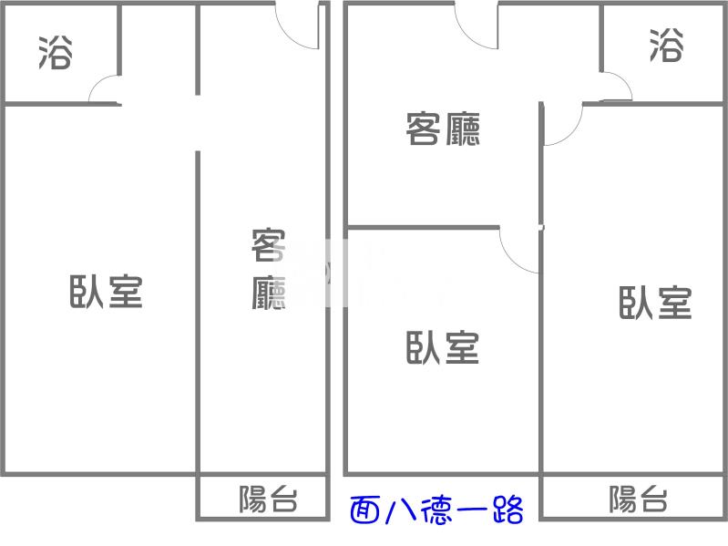 高雄車站捷運站住宅大樓房屋室內格局與周邊環境
