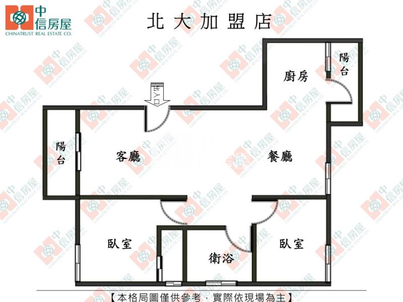 動物園景觀大兩房+車位房屋室內格局與周邊環境