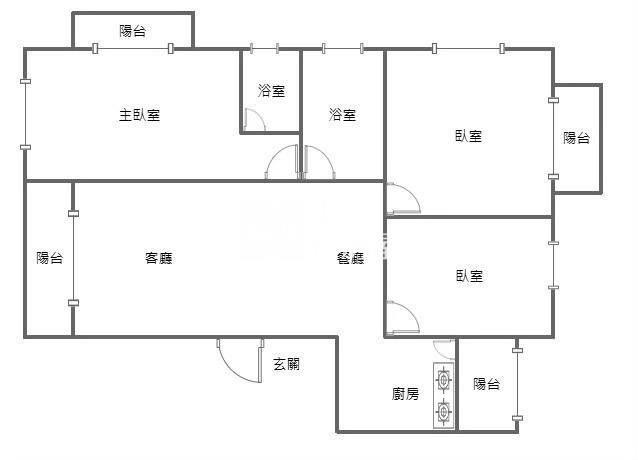 楊梅金福利電梯三房房屋室內格局與周邊環境