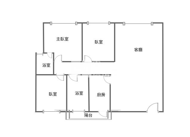 【神馬】專委-桃園小天母羅丹二期【景觀】大三房平車房屋室內格局與周邊環境