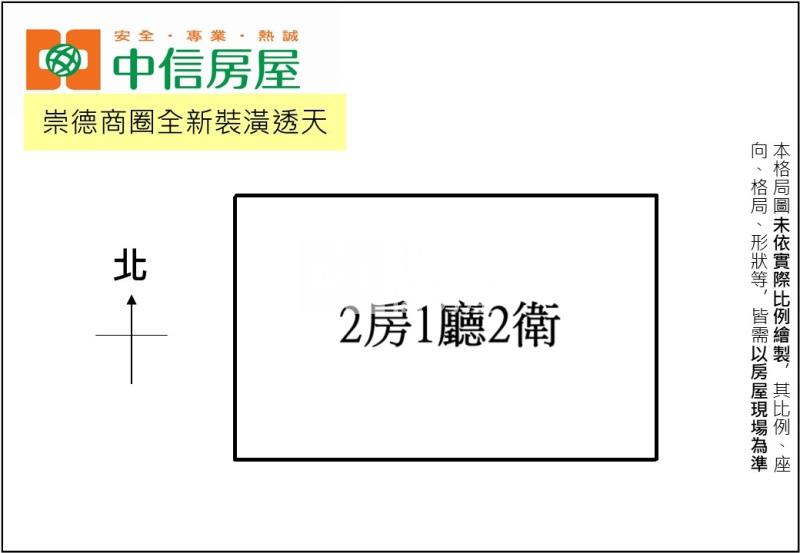 崇德商圈全新裝潢透天房屋室內格局與周邊環境