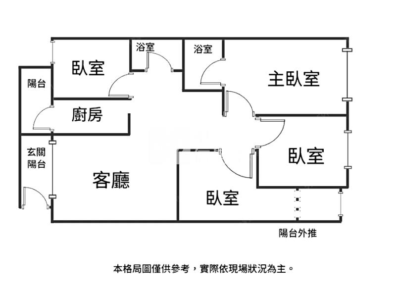 文心森林公園美四房捷運宅房屋室內格局與周邊環境