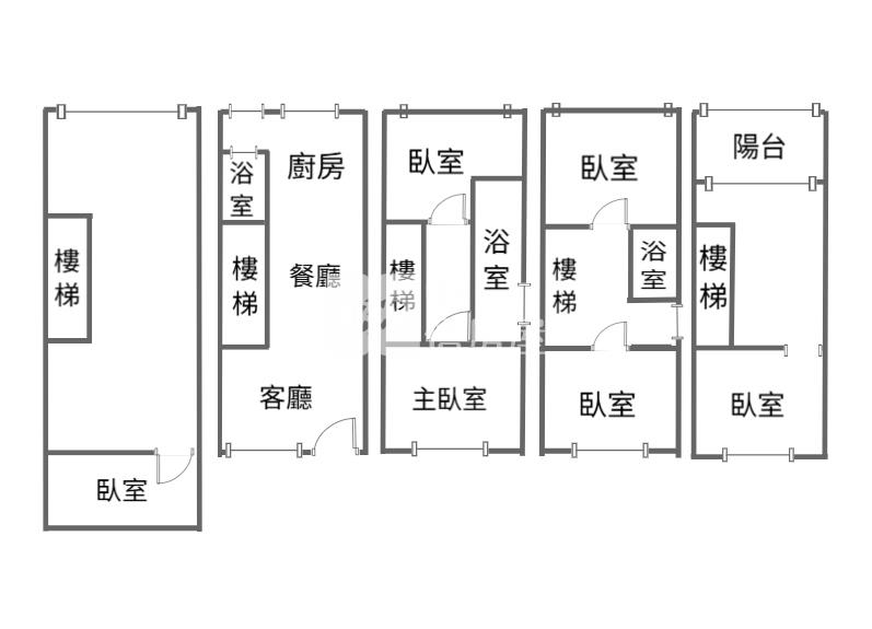 藝文雙車透天房屋室內格局與周邊環境
