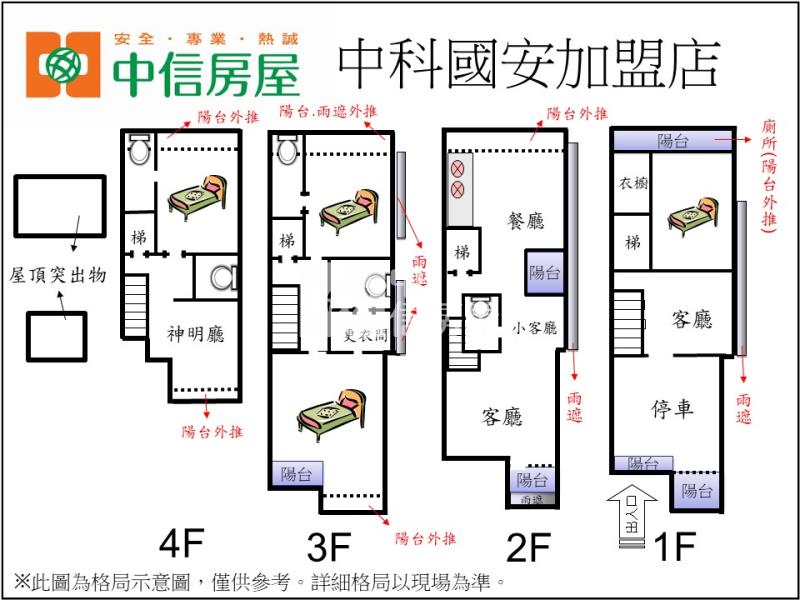 中科獨棟電梯豪宅房屋室內格局與周邊環境