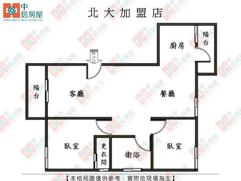 動物園景觀大兩房+車位房屋室內格局與周邊環境