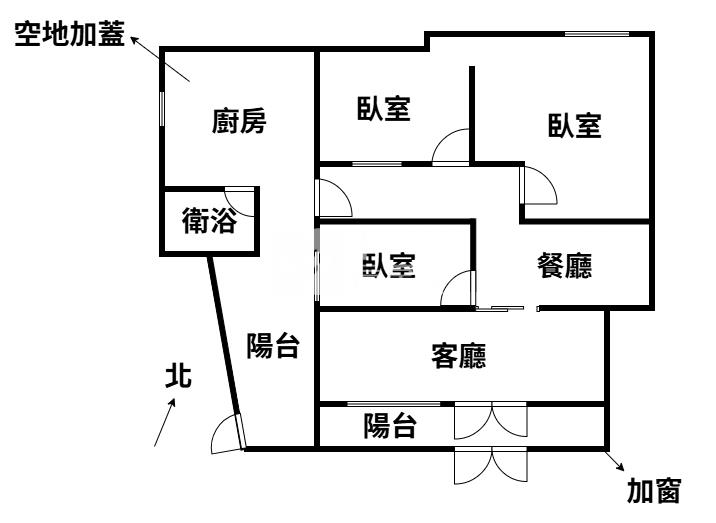 碇內稀有一樓房屋室內格局與周邊環境