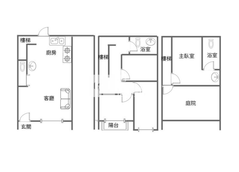 華隆街整新美透天房屋室內格局與周邊環境