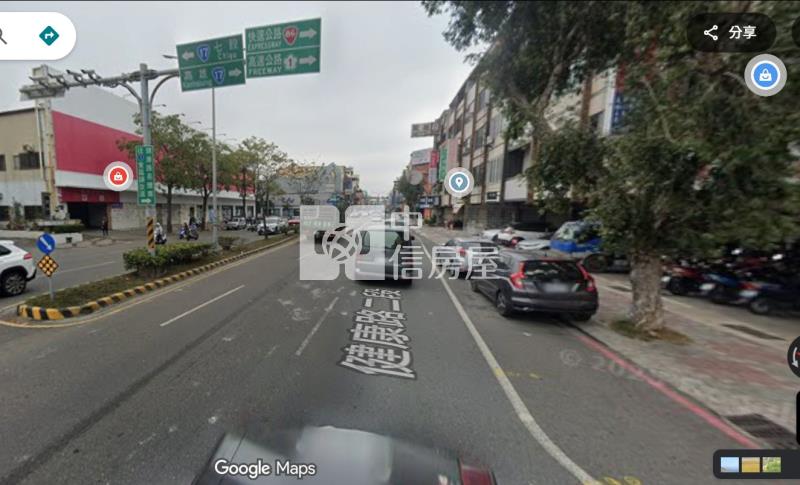 南區近健康路雙臨路角窗建地房屋室內格局與周邊環境