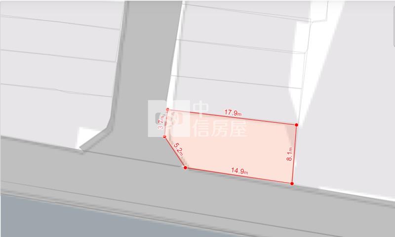 南區近健康路雙臨路角窗建地房屋室內格局與周邊環境