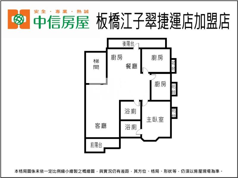 1I42三圖狀元第 大有商圈 方正邊間採光三房房屋室內格局與周邊環境