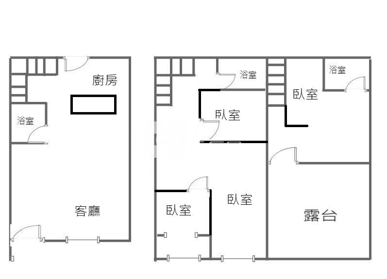 【神馬】東安國中旁邊間透天房屋室內格局與周邊環境