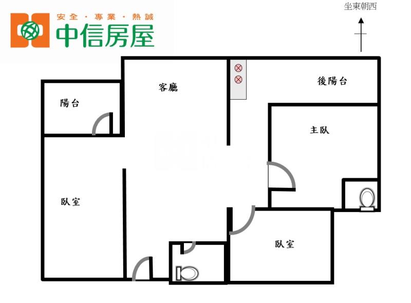 GOGO樂三房雙車房屋室內格局與周邊環境