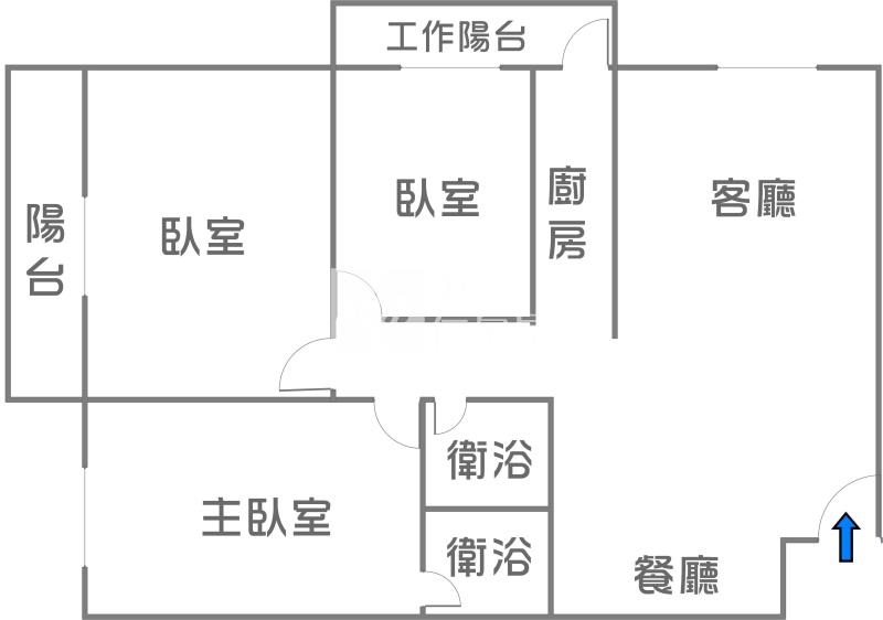 鳳山國中翻新3房房屋室內格局與周邊環境