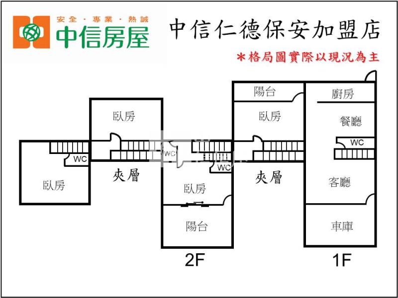 大同路二段整新車墅房屋室內格局與周邊環境