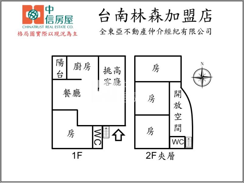 近成功大學溫馨4房平車大樓房屋室內格局與周邊環境