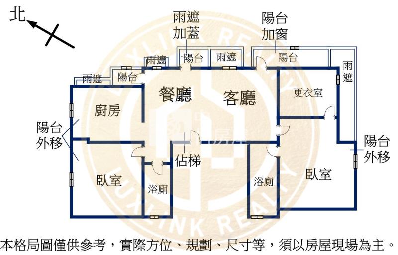 龜山獨戶採光挑高宅房屋室內格局與周邊環境