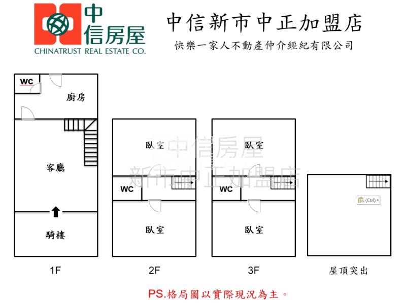新市大社國小15米路大面寬透天店住房屋室內格局與周邊環境