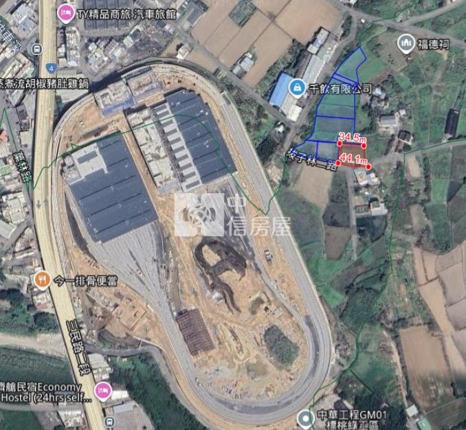 (專)大園航空城市府二期  區段徵收農地房屋室內格局與周邊環境