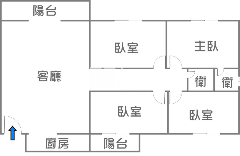 大寮陽明山莊低總價4房房屋室內格局與周邊環境
