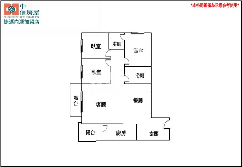 "鐵專"唯樂次高三房車位房屋室內格局與周邊環境