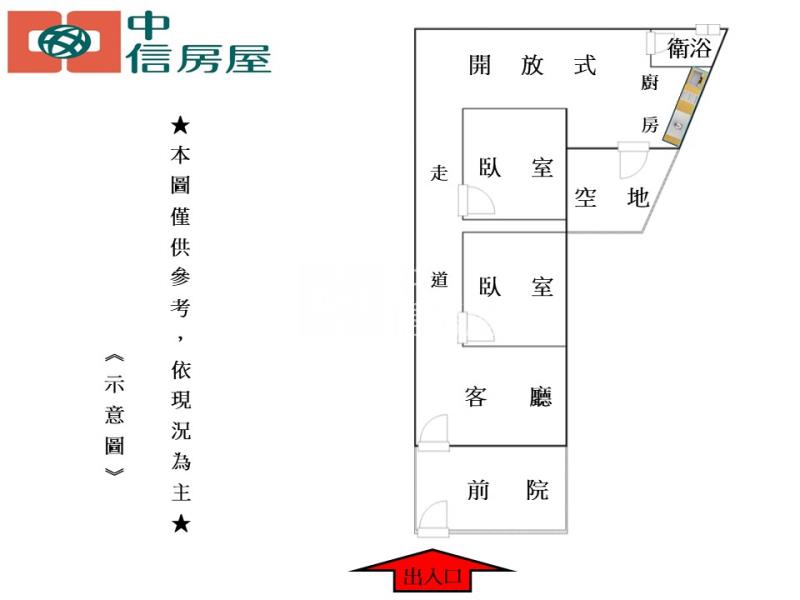 d-48平鎮游泳路壹樓房屋室內格局與周邊環境