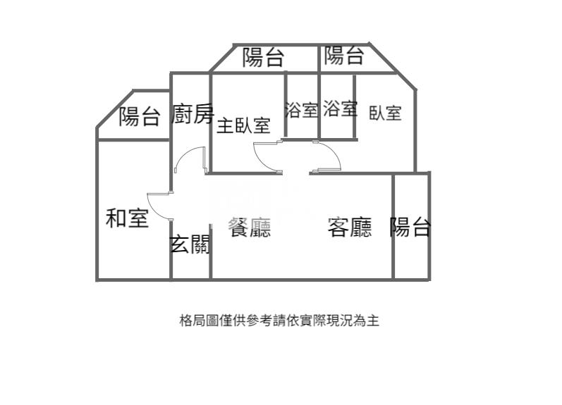內壢前站-低樓層大公寓-需整理房屋室內格局與周邊環境