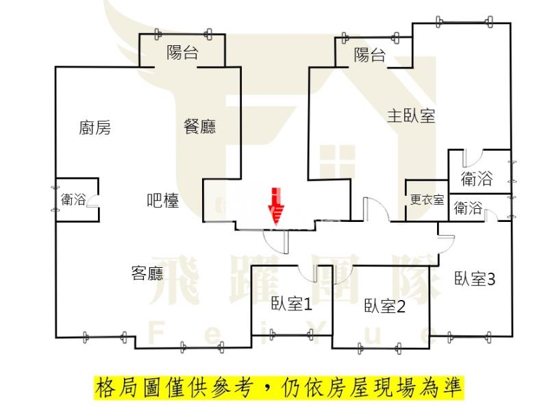 中壢sogo海華【美麗宮廷】大坪數次頂樓四房車房屋室內格局與周邊環境