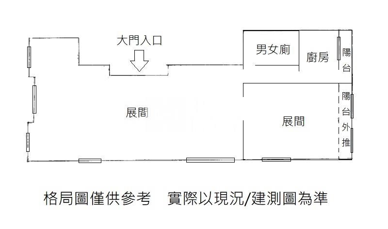 【售】桃園龍安戶政商圈百坪商辦展示中心,租售皆可房屋室內格局與周邊環境