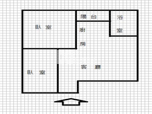 站前溫馨2房平車房屋室內格局與周邊環境