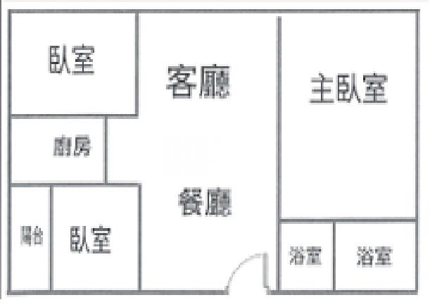 埔心火車站四維商圈三房+車位房屋室內格局與周邊環境