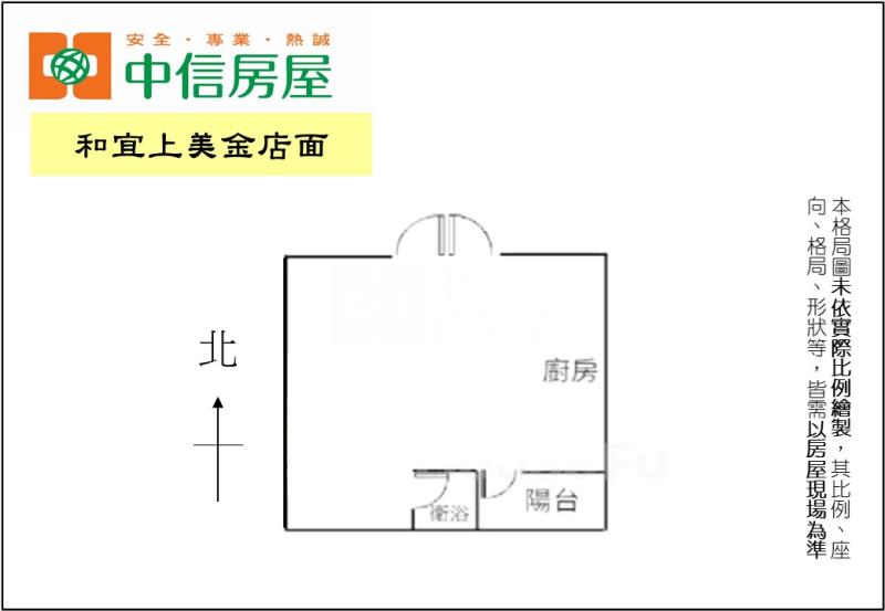 和宜上美金店面房屋室內格局與周邊環境