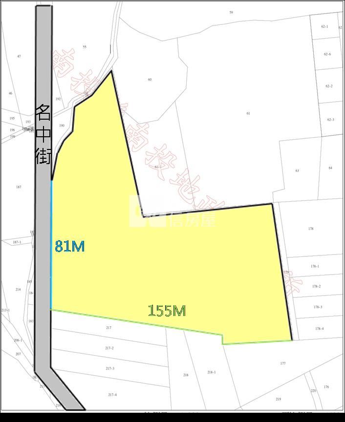 南投名間大坪數都計農地房屋室內格局與周邊環境